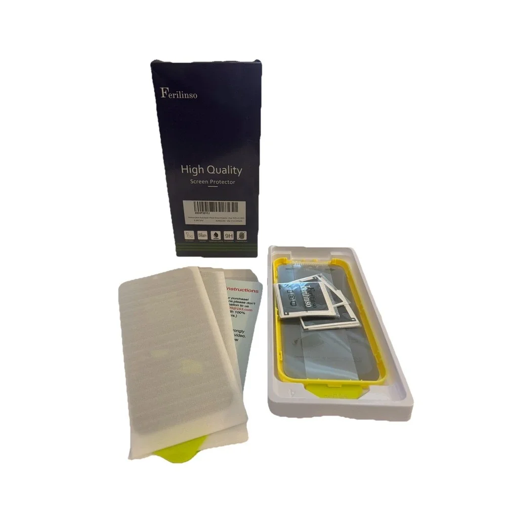 2 Boxes of Ferilinso 2-Pack 9H Screen Protectors Pixel 10 Pro XL New